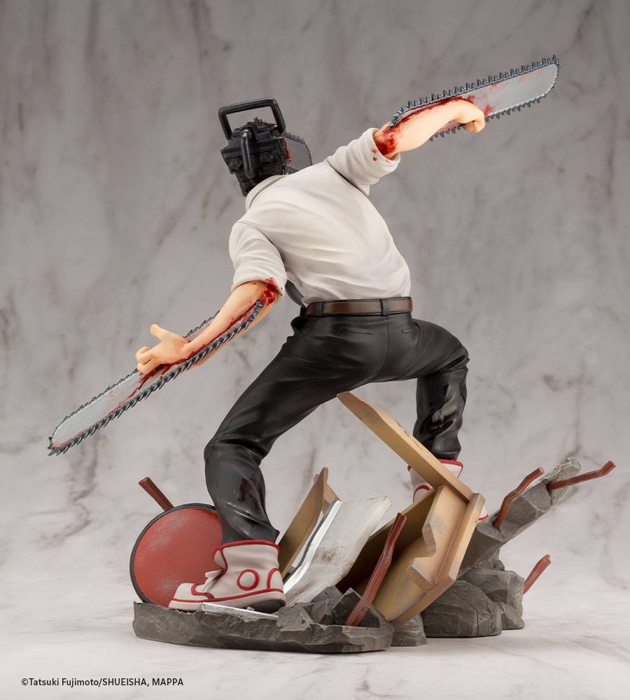 🔪 Chainsaw Man Statuette PVC 1/8 Chainsaw Man Bonus Edition 20 cm 🔪