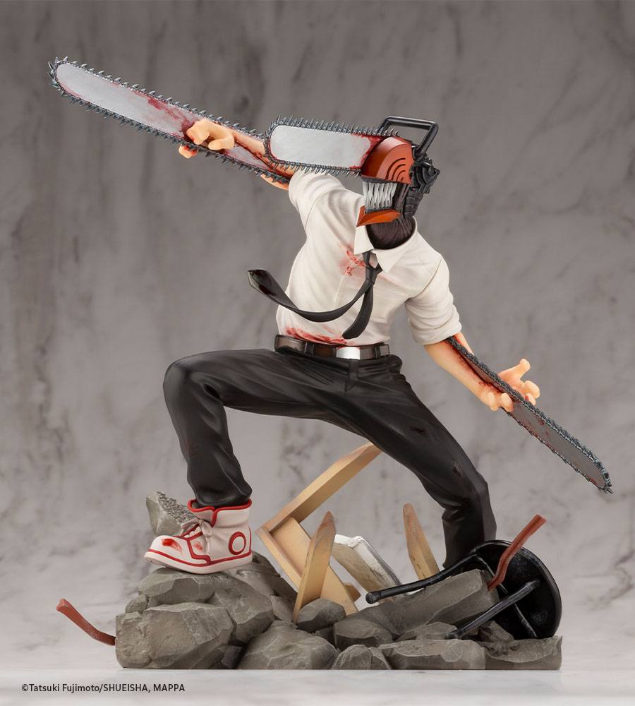 🔪 Chainsaw Man Statuette PVC 1/8 Chainsaw Man Bonus Edition 20 cm 🔪