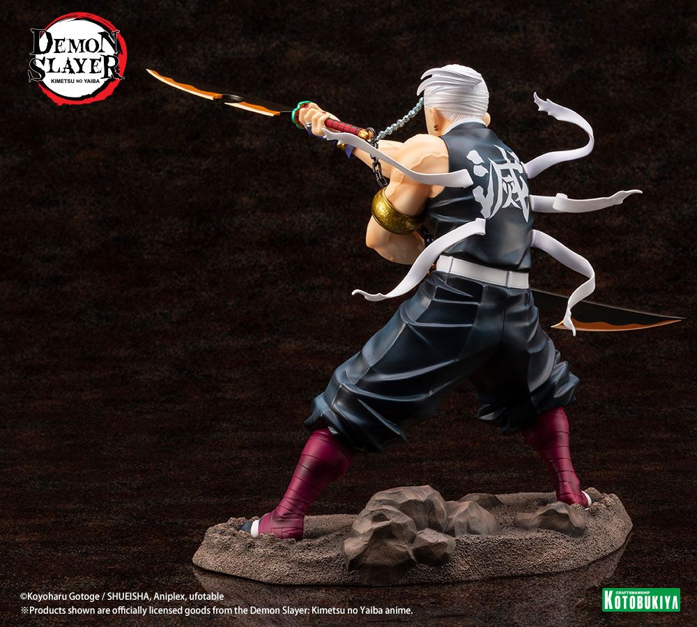 Kimetsu no Yaiba (Demon Slayer) Statuette PVC ARTFXJ 1/8 Tengen Uzui Bonus Edition (23 cm)