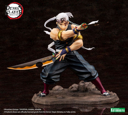 Kimetsu no Yaiba (Demon Slayer) Statuette PVC ARTFXJ 1/8 Tengen Uzui Bonus Edition (23 cm)