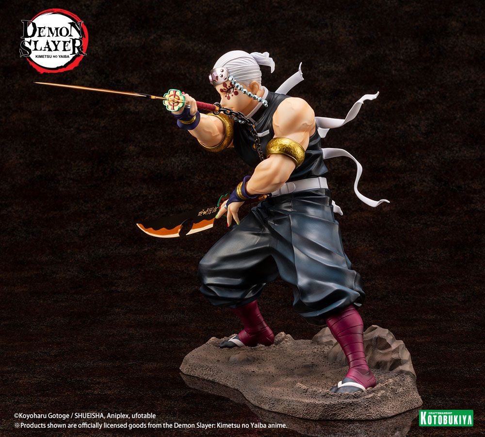 Kimetsu no Yaiba (Demon Slayer) Statuette PVC ARTFXJ 1/8 Tengen Uzui Bonus Edition (23 cm)