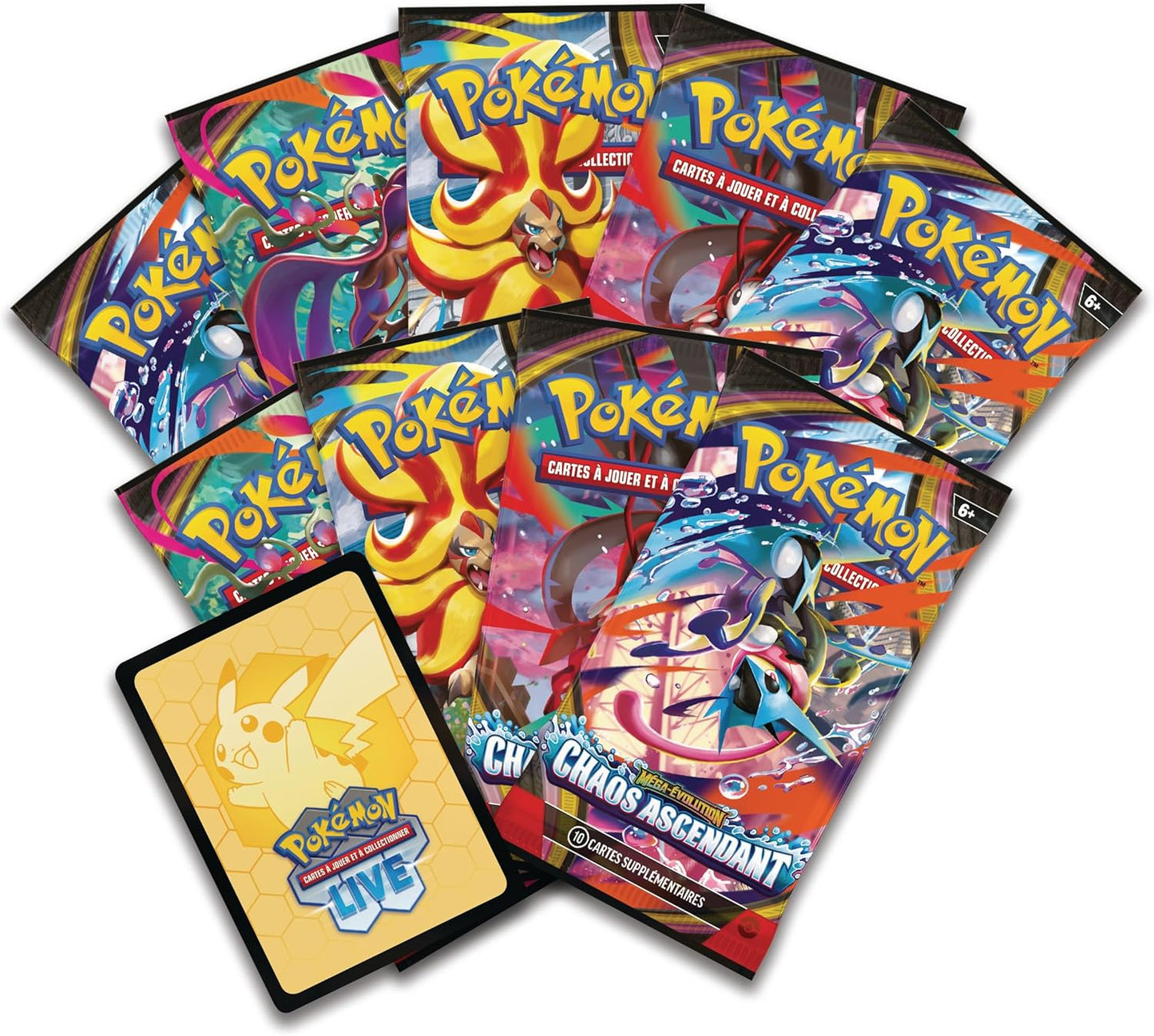 Pokémon – Coffret Dresseur d’Élite ME04 Chaos Ascendant : Méga-Amphinobi – FR