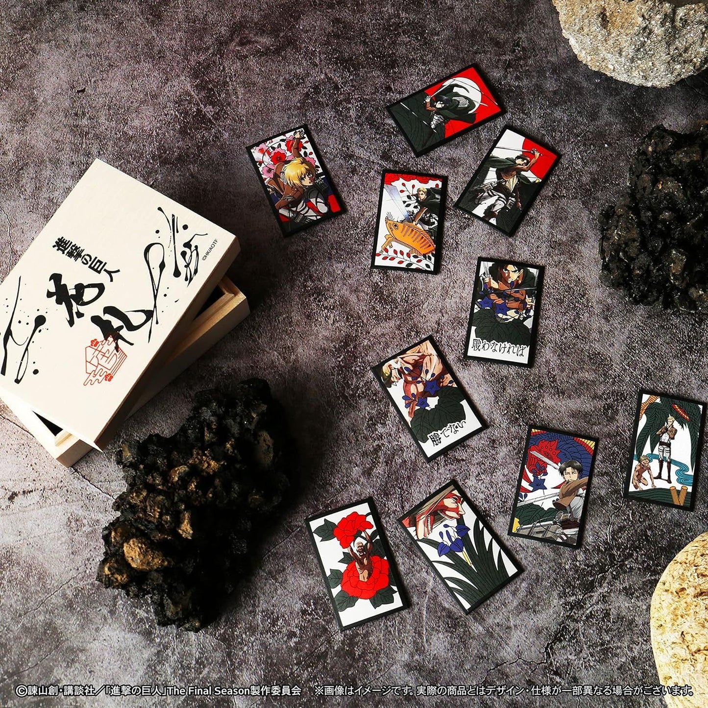 Cartes Hanafuda - Shingeki no Kyojin - SNK