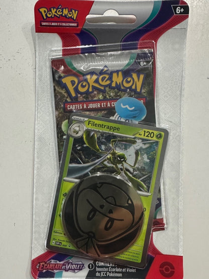 Pokémon - Single Pack Écarlate et Violet SV1 : Cléopsytra ou Filentrappe