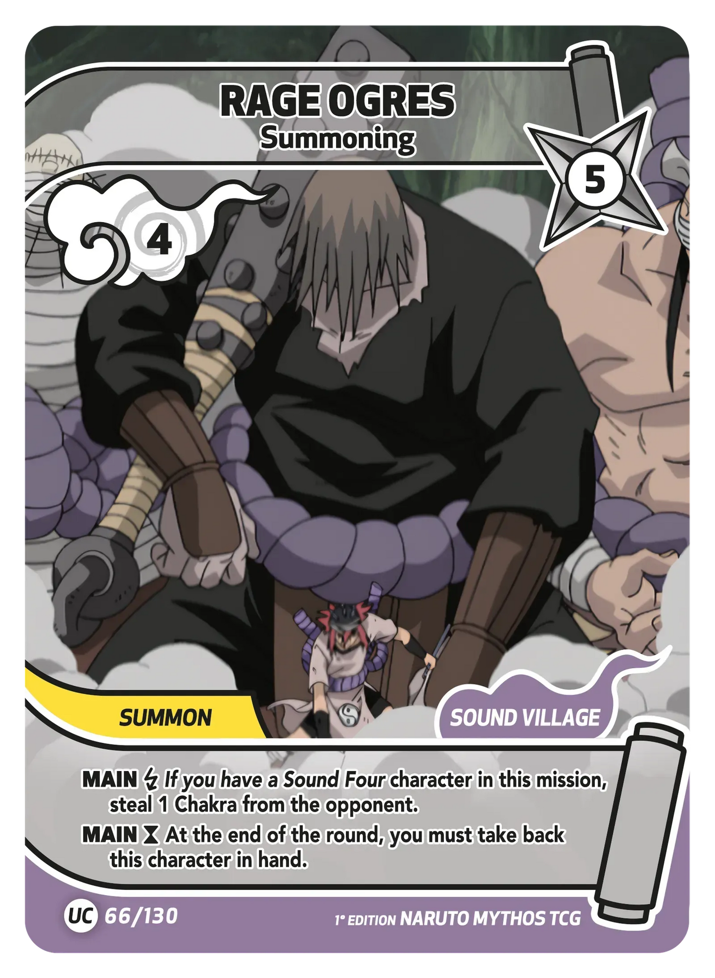 Doki — Invocation – KS-066 – Naruto Mythos TCG Konoha Shidō Chapitre 1 FR