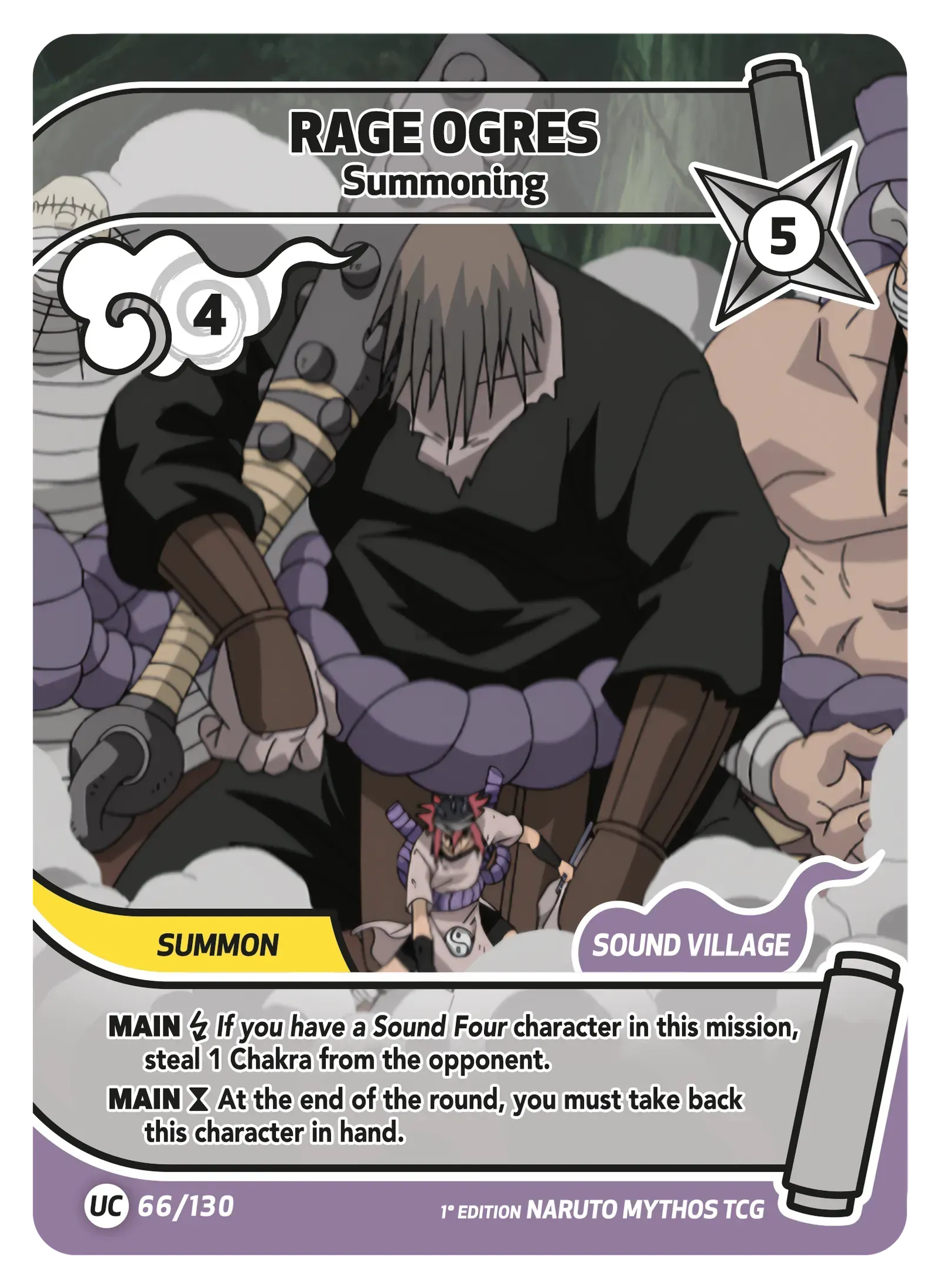 Doki — Invocation – KS-066 – Naruto Mythos TCG Konoha Shidō Chapitre 1 FR