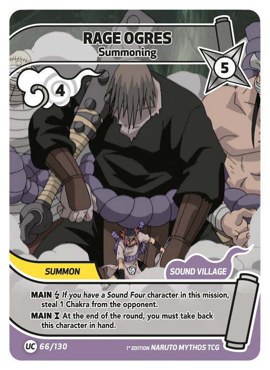 Doki — Invocation – KS-066 – Naruto Mythos TCG Konoha Shidō Chapitre 1 FR