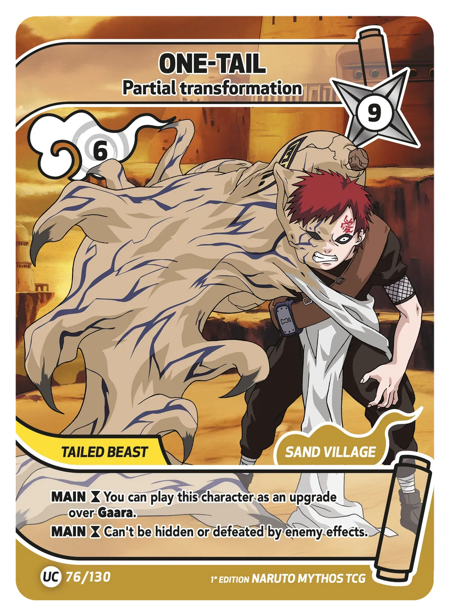 Ichibi — Métamorphose Partielle – KS-076 – Naruto Mythos TCG Konoha Shidō Chapitre 1 FR