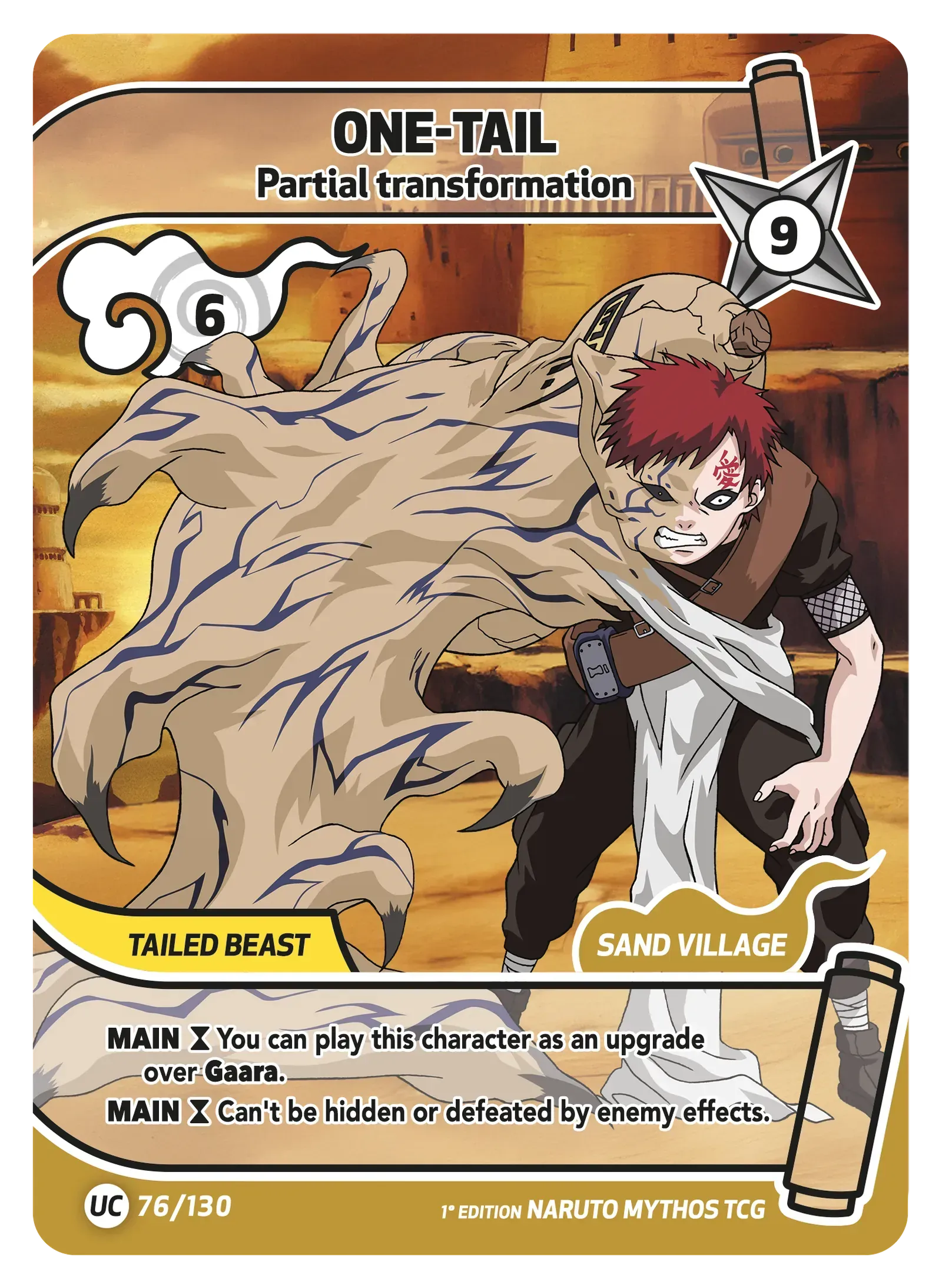 Ichibi — Métamorphose Partielle – KS-076 – Naruto Mythos TCG Konoha Shidō Chapitre 1 FR