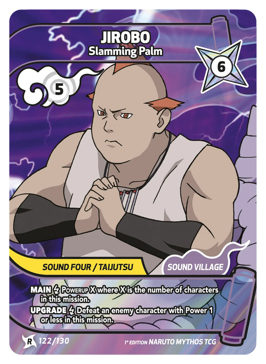 Jirôbô — La Géôle de Terre – KS-122 – Naruto Mythos TCG Konoha Shidō Chapitre 1 FR