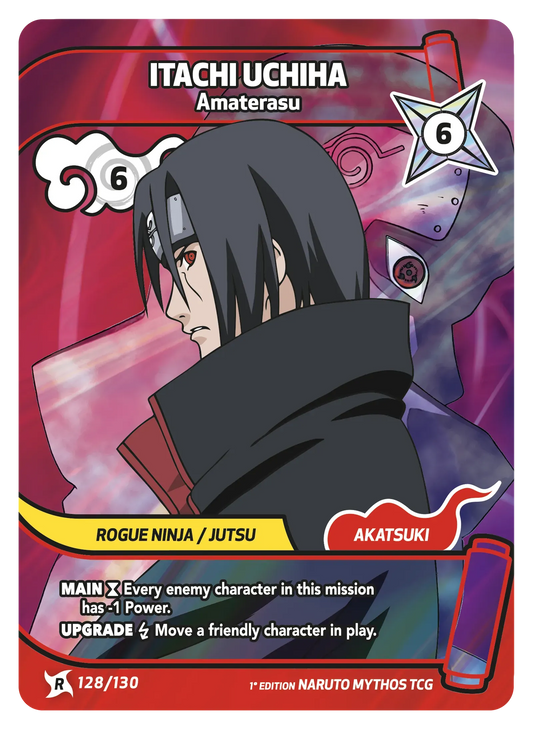 Itachi Uchiwa — Amaterasu – KS-128 – Naruto Mythos TCG Konoha Shidō Chapitre 1 FR