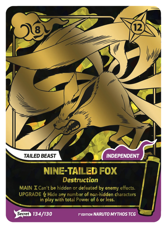 Kyûbi — Destruction – KS-134 – Naruto Mythos TCG Konoha Shidō Chapitre 1 FR