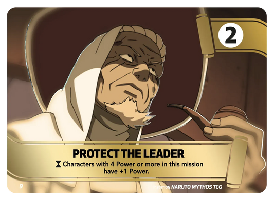 Protéger le Chef – KS-M09 – Naruto Mythos TCG Konoha Shidō Chapitre 1 FR