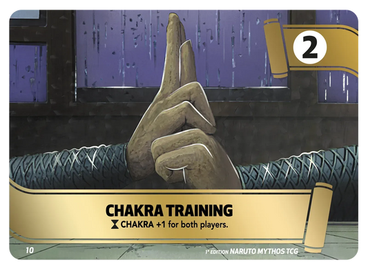 Entraînement Au Chakra – KS-M10 – Naruto Mythos TCG Konoha Shidō Chapitre 1 FR