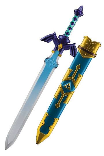 🗡️ Legend of Zelda Skyward Sword Réplique Plastique Épée Link's Master Sword 66 cm 🗡️