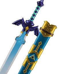 🗡️ Legend of Zelda Skyward Sword Réplique Plastique Épée Link's Master Sword 66 cm 🗡️