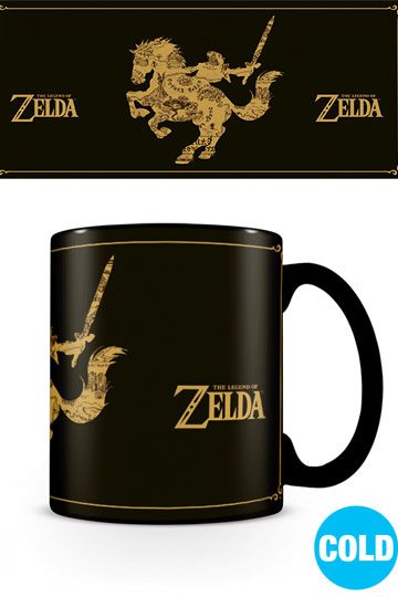 🗡️ Legend of Zelda Mug Effet Thermique Map 🗡️