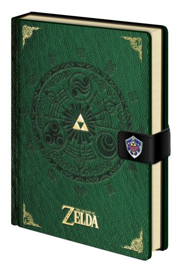 📓 Legend of Zelda Carnet de Notes Premium A5 Triforce New Version 📓