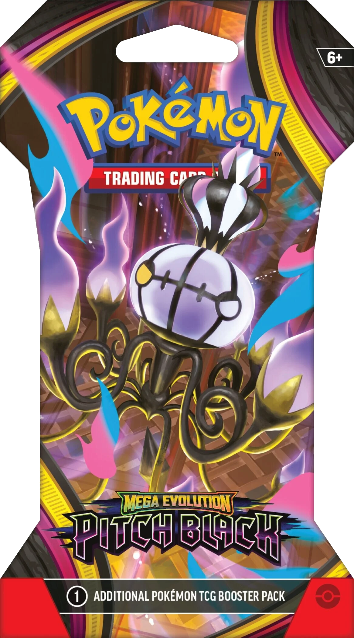 Booster sous blister Pokémon ME05 Nuit Noire – illustration Méga-Lugulabre