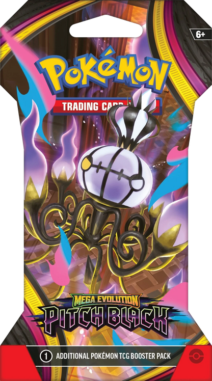 Booster sous blister Pokémon ME05 Nuit Noire – illustration Méga-Lugulabre