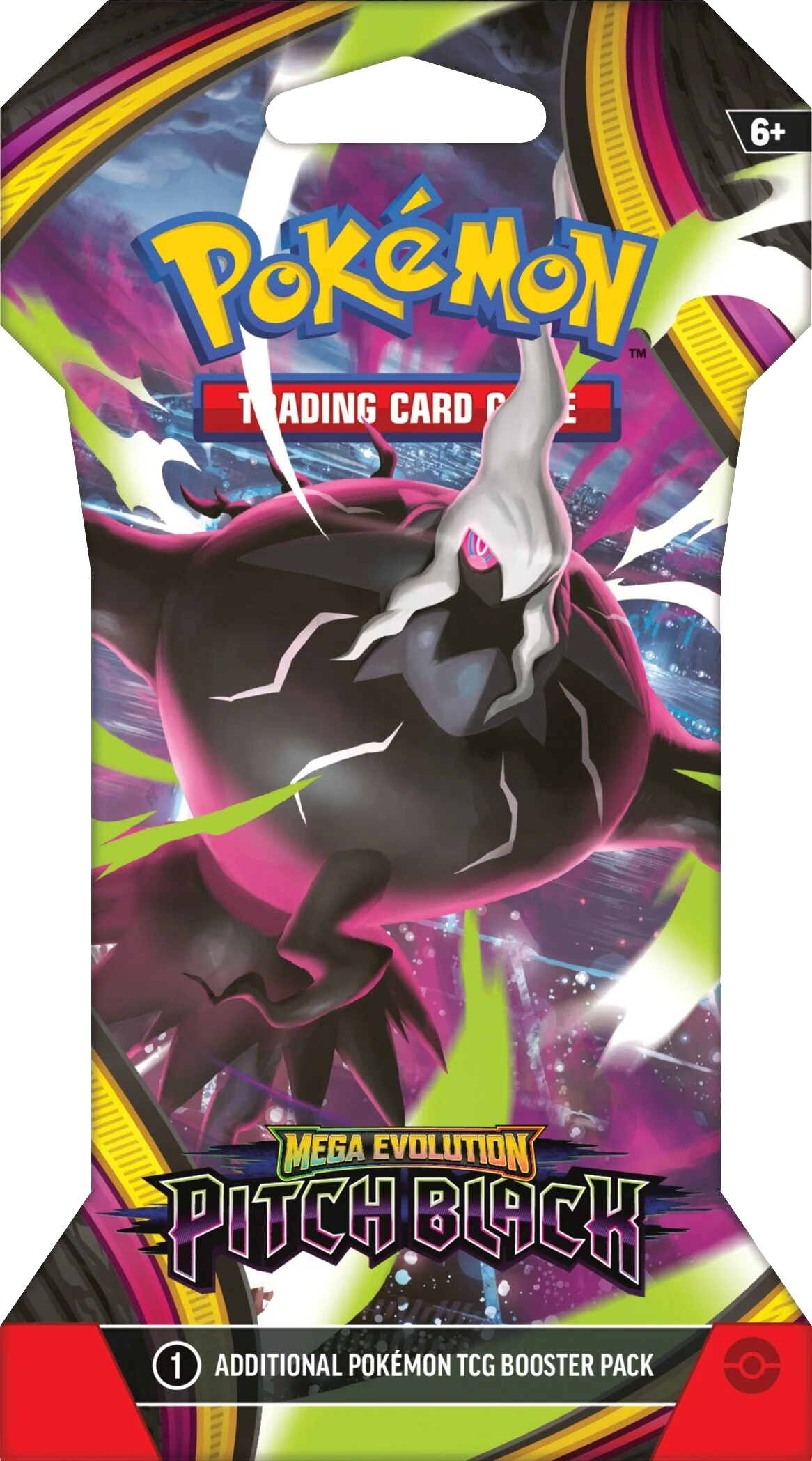 Booster sous blister Pokémon ME05 Nuit Noire – illustration Méga-Darkrai