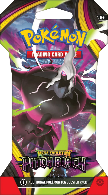 Booster sous blister Pokémon ME05 Nuit Noire – illustration Méga-Darkrai
