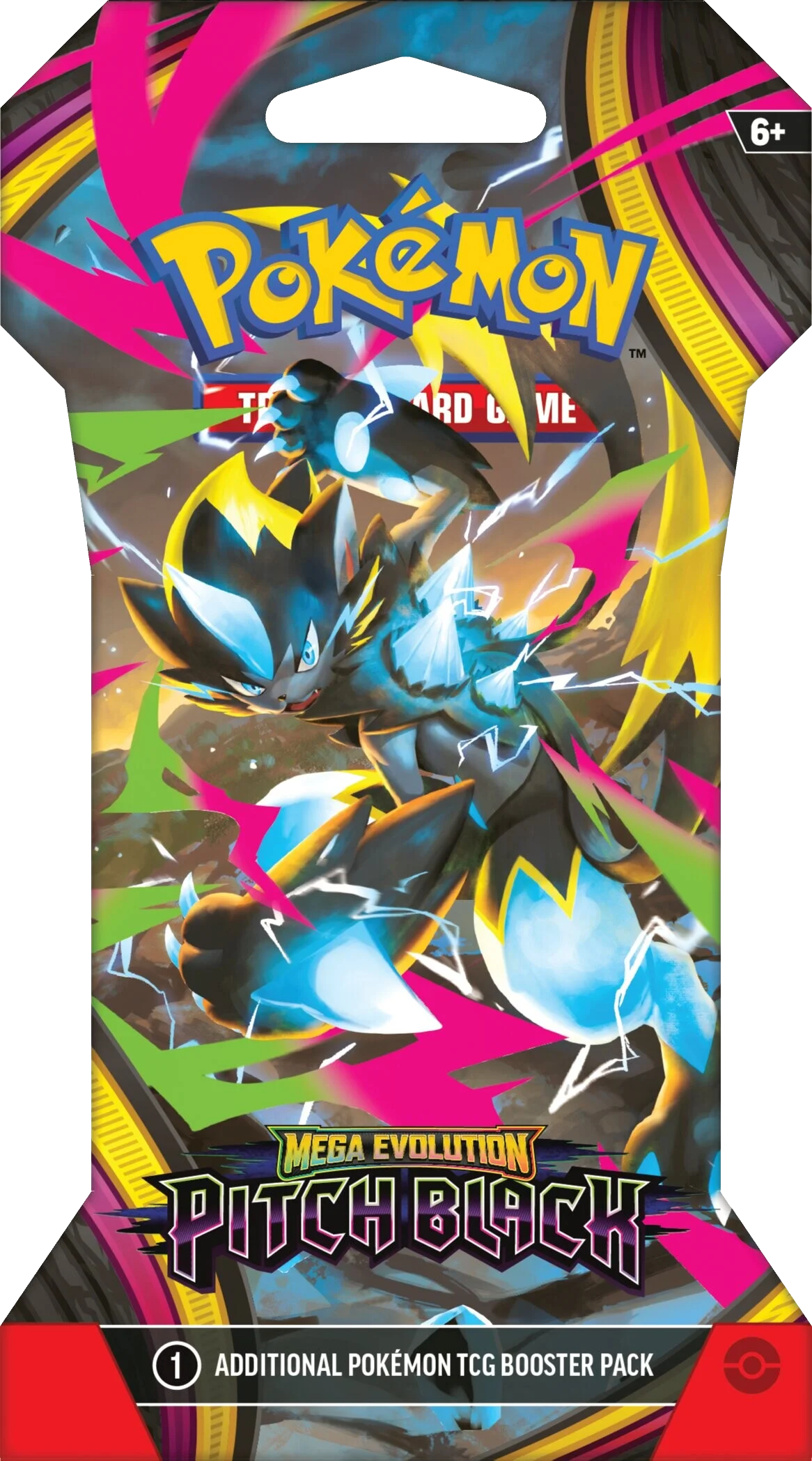 Booster sous blister Pokémon ME05 Nuit Noire – illustration Méga-Zeraora
