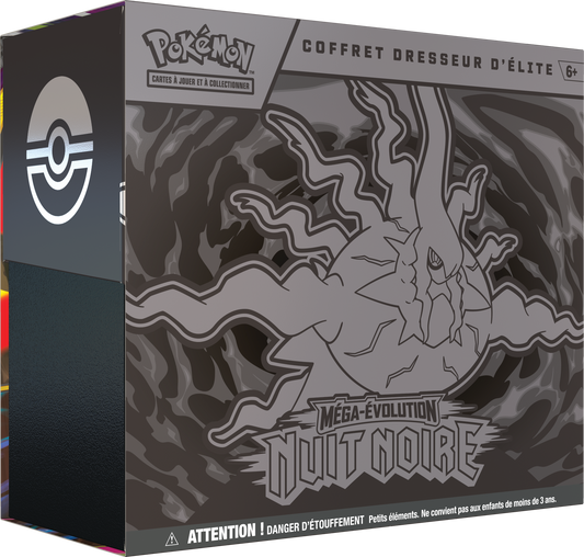 Coffret Dresseur d’Élite Pokémon ME05 Nuit Noire Zarude – face avant