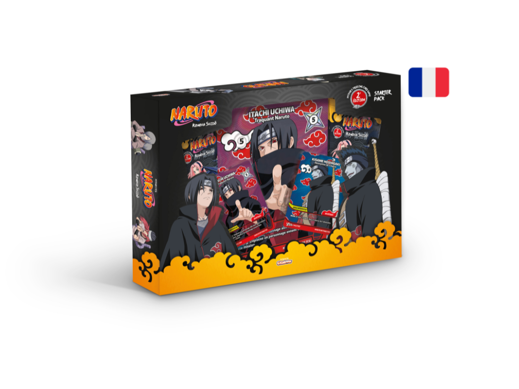 Naruto Mythos TCG – Special Pack Itachi (2nd Edition – FR PRÉCO)