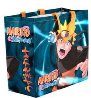 🛍️ Nom du Produit : Naruto Shippuden Sac Shopping Blue 🛍️