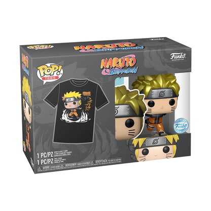 👕 Naruto POP! & Tee Set Figurine et T-Shirt Naruto Running 👕