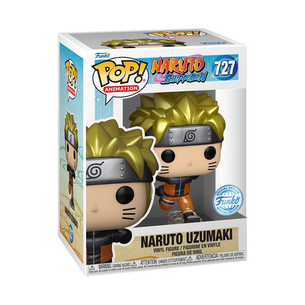 👕 Naruto POP! & Tee Set Figurine et T-Shirt Naruto Running 👕