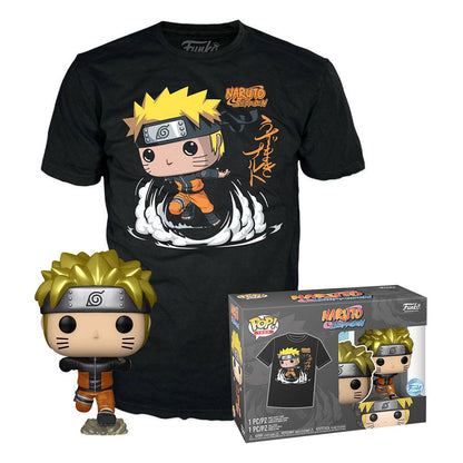 👕 Naruto POP! & Tee Set Figurine et T-Shirt Naruto Running 👕