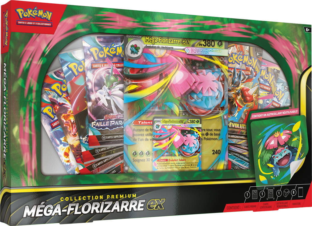 Pokémon - Coffret Collection Premium Novembre 2025 : Méga-Florizarre ex