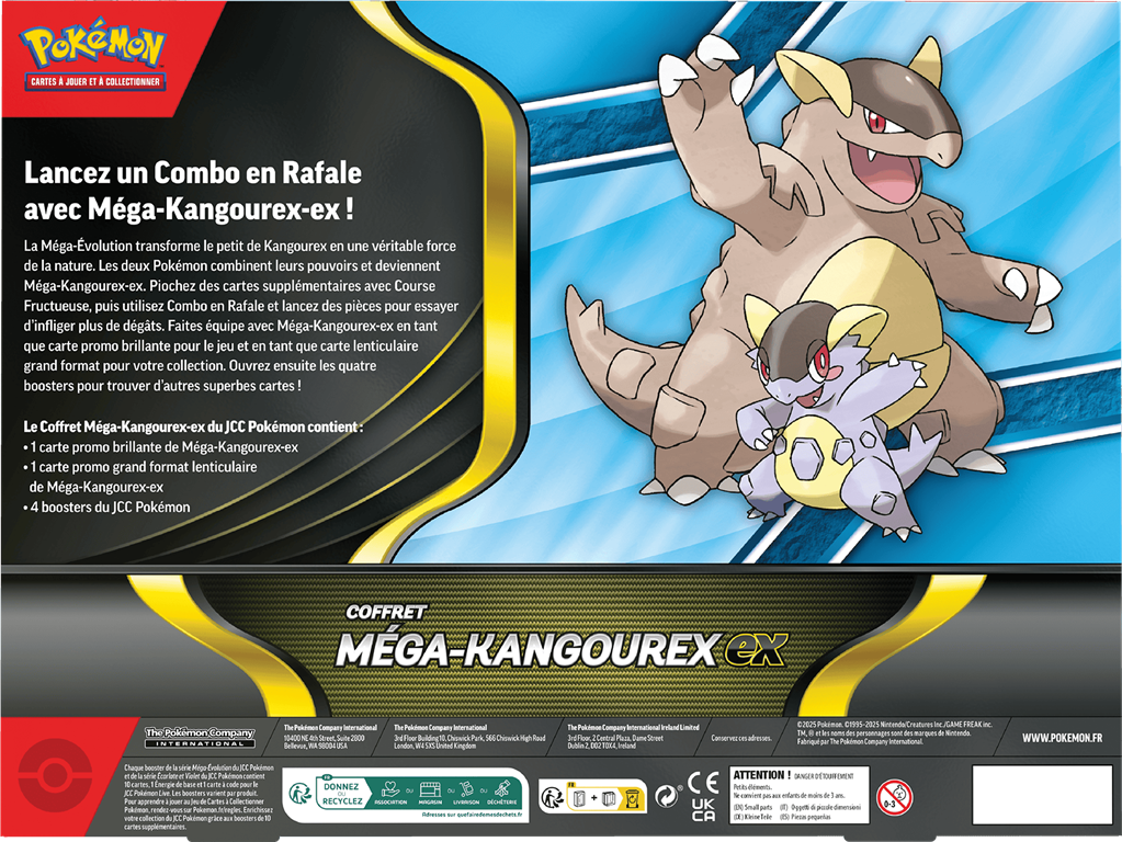 Pokémon – Coffret Méga-Kangourex ex – Novembre 2025