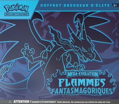 Pokémon - Coffret Dresseur d’Élite ME02 : Flammes Fantasmagoriques – Méga-Dracaufeu X