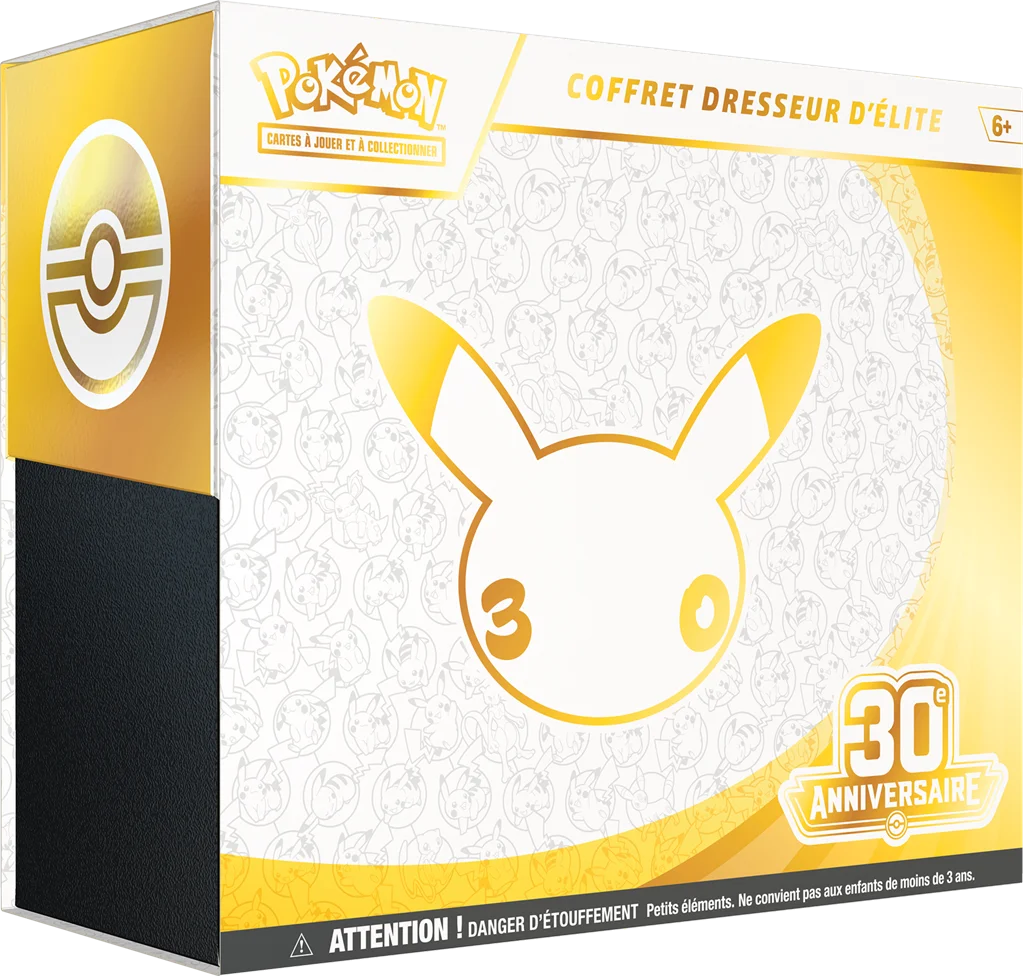 Coffret Dresseur d’Élite Pokémon 30ᵉ Anniversaire – FR