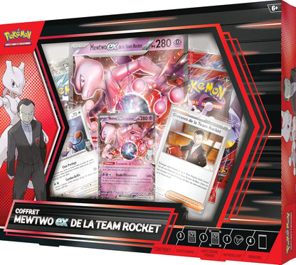 Pokémon - Coffret Mewtwo ex de la Team Rocket – Juin 2025