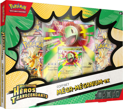 Pokémon - Coffret ME02.5 Héros Transcendants : Méga Méganium ex