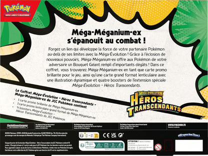 Pokémon - Coffret ME02.5 Héros Transcendants : Méga Méganium ex