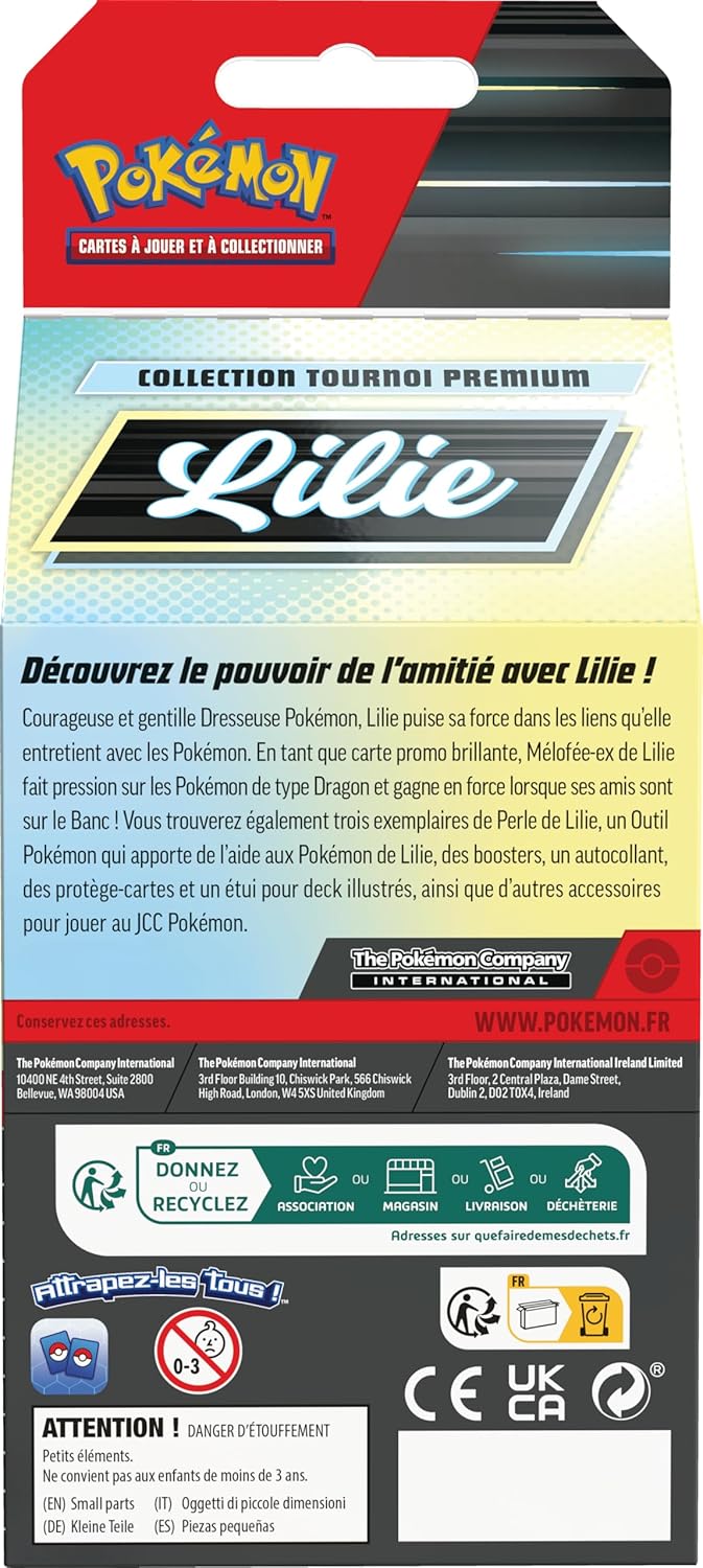 Pokémon - Collection Tournoi Premium : Lilie – Juin 2025