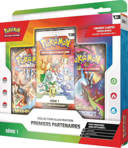 Pokémon - Collection Illustration Premiers Partenaires : Série 1