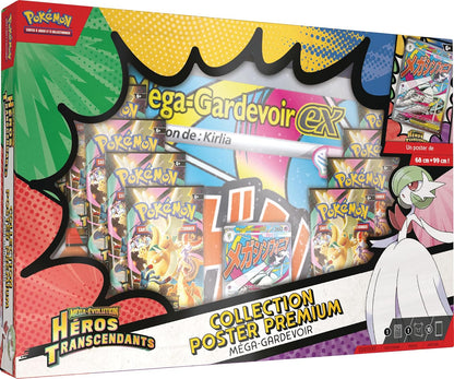 Pokémon - Coffret Collection Poster Premium ME2.5 Héros Transcendants : Méga-Gardevoir ex