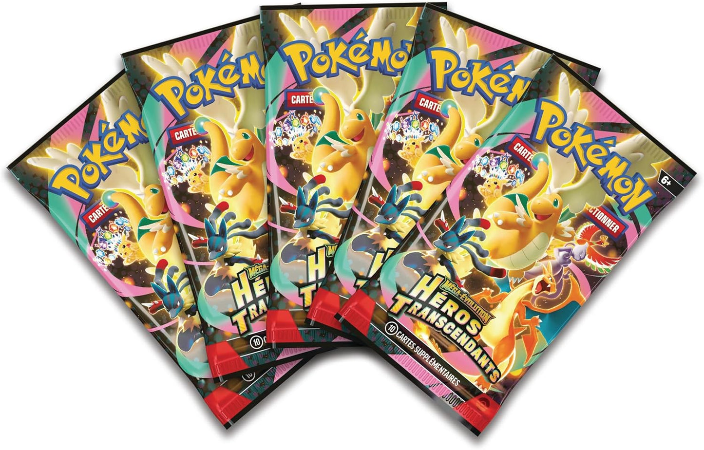 Pokémon - Collection avec Pin’s Deluxe ME02.5 Héros Transcendants : Premiers Partenaires