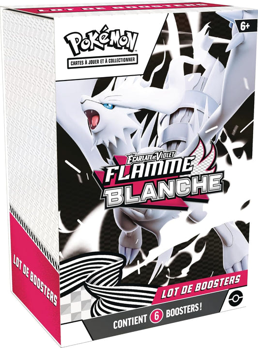 Lot de 6 boosters Pokémon EV10.5 Flamme Blanche – vue principale