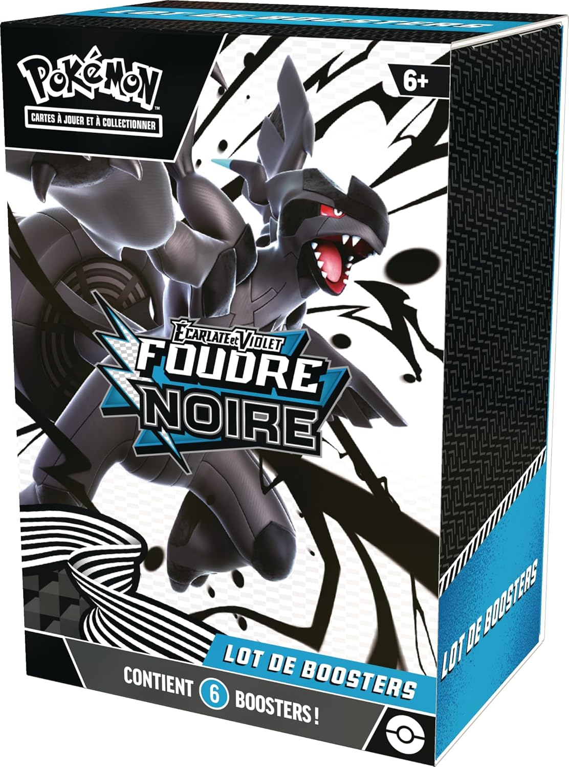 ⚡ Pokémon – Lot de 6 boosters EV10.5 : Foudre Noire