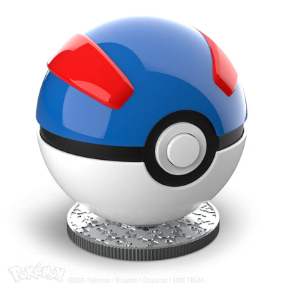 🔵 Pokémon Réplique Métal Diecast Mini Super Ball 🔵