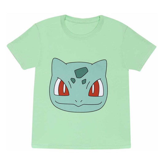 Pokémon T-Shirt Top Bulbizarre Face