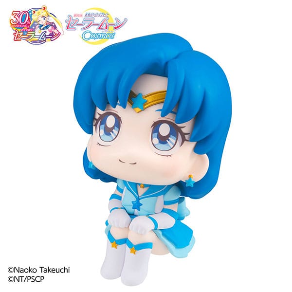 🌊 Sailor Moon Cosmos Statuette PVC Look Up Eternal Sailor Mercury 11 cm 🌊