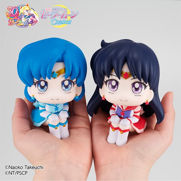 🌊 Sailor Moon Cosmos Statuette PVC Look Up Eternal Sailor Mercury 11 cm 🌊